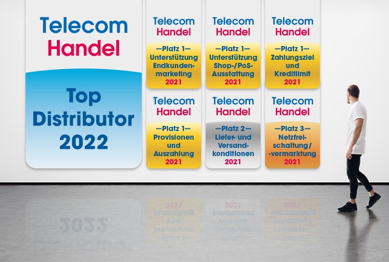 Auszeichnungen der Telecom Handel